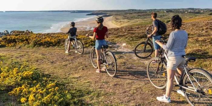 Balade en vélo avec Morgane