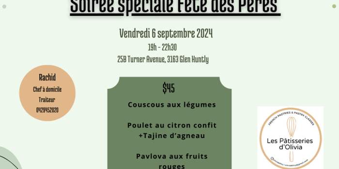 Soirée « Fête des pères »